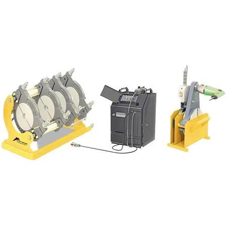 SM-160 CNC PLASTİK BORU HİDROLİK ALIN KAYNAK MAKİNESİ 40-160