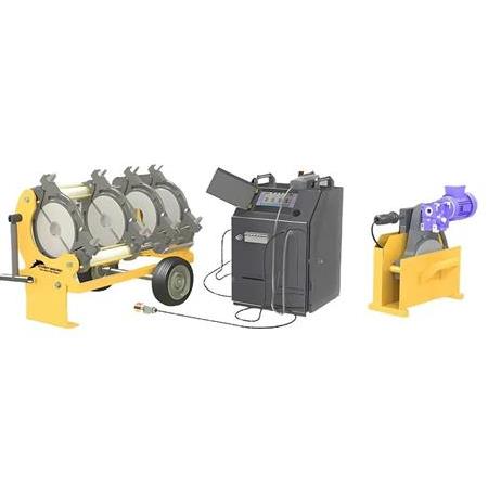 SM-250 CNC PLASTİK BORU HİDROLİK ALIN KAYNAK MAKİNESİ 75-250